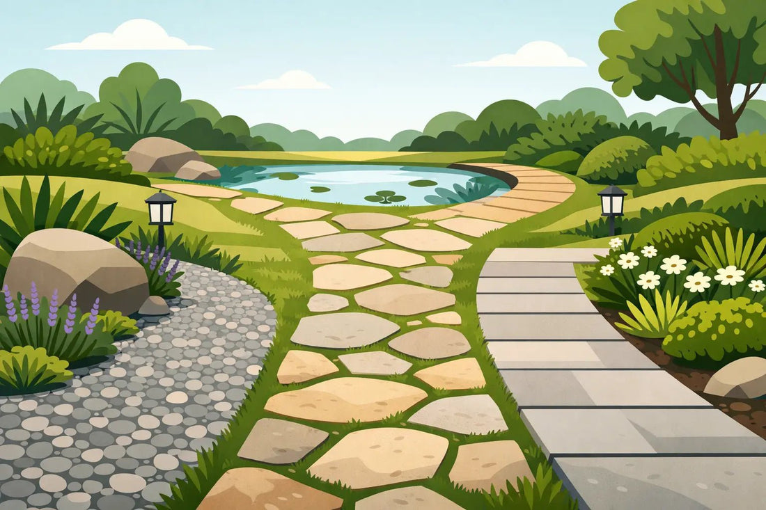 Best Paving for Garden Paths - Save & Pave