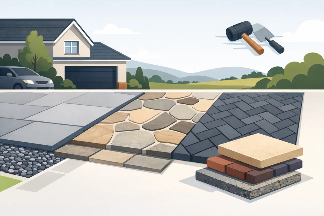 Driveway Paving Slabs UK: What to Choose - Save & Pave