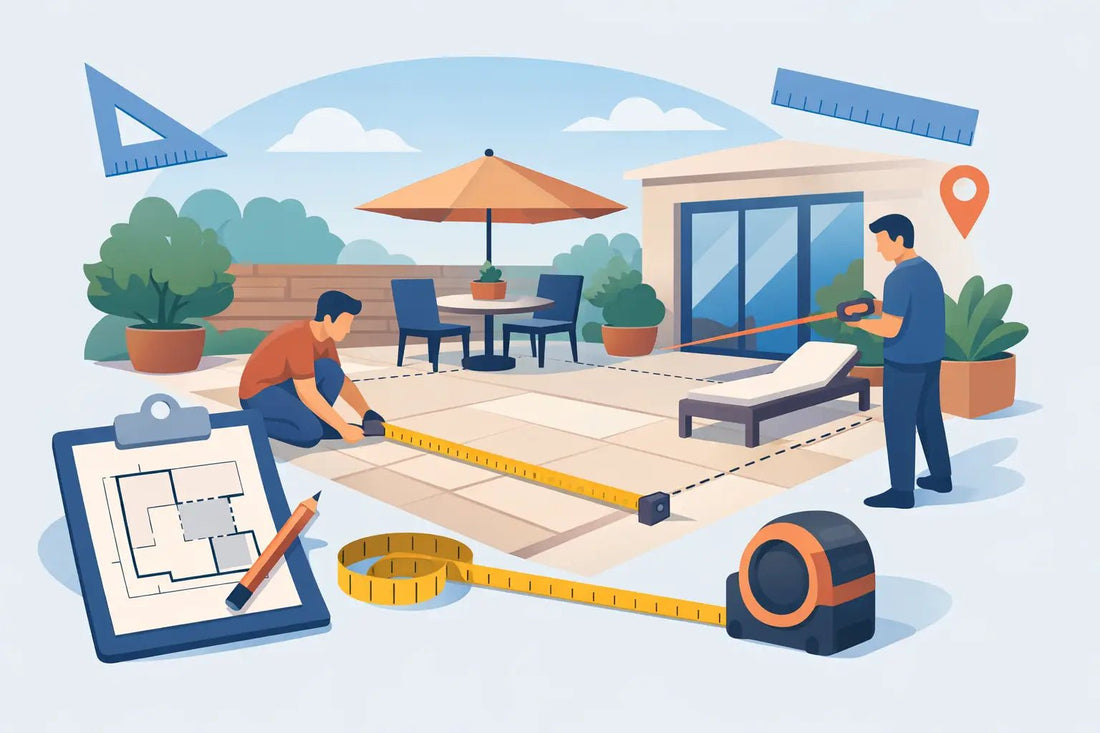 How to Measure Patio Area Properly - Save & Pave