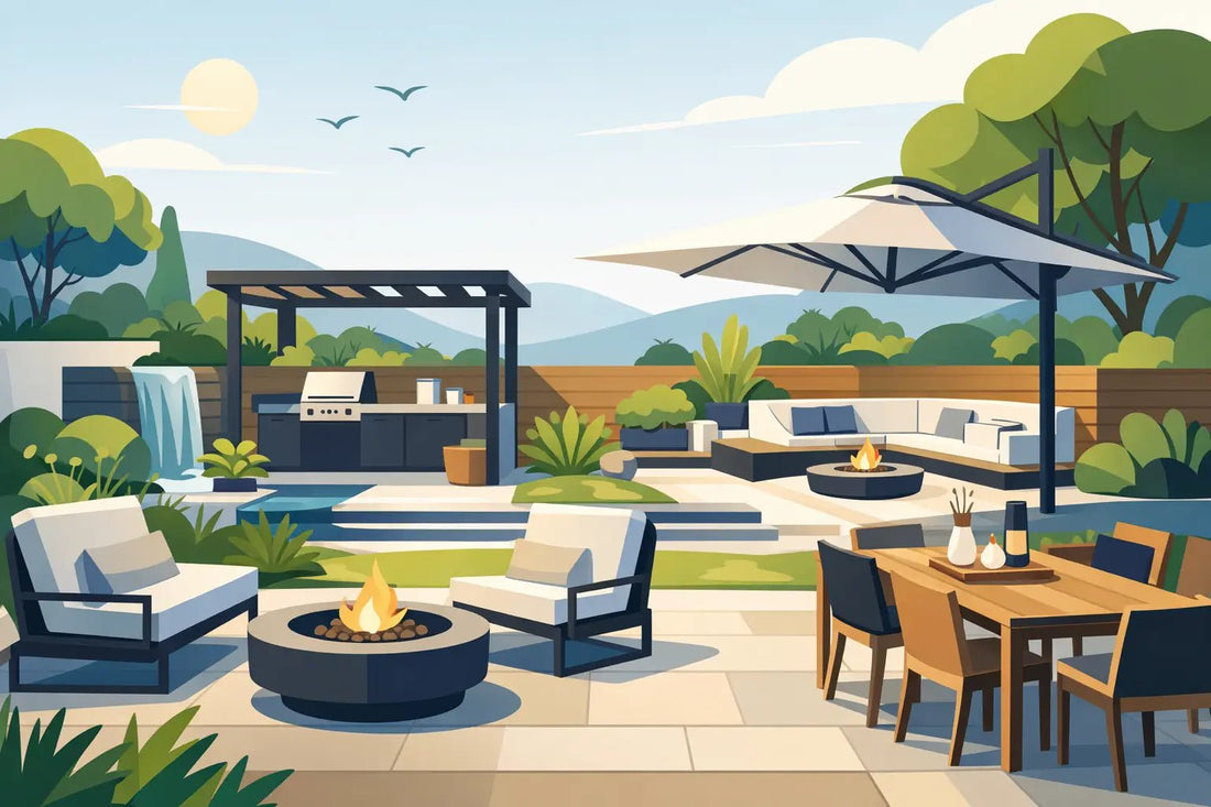 Patio Design Trends 2026 for UK Gardens - Save & Pave