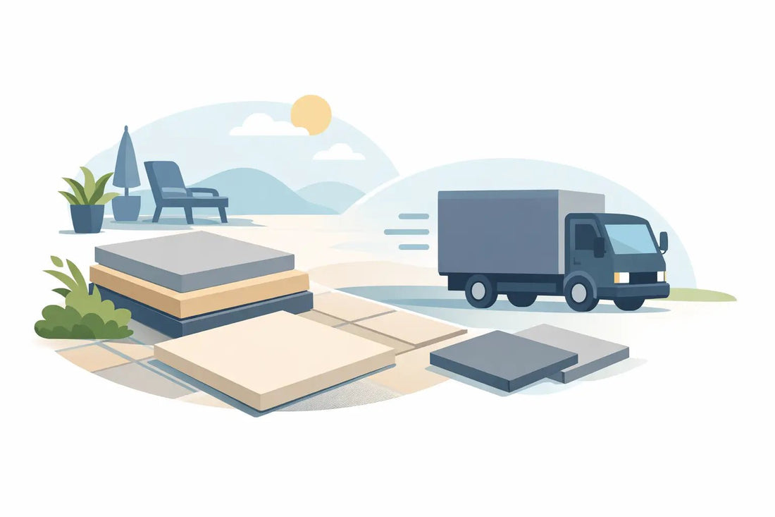 Patio Slabs With Free Delivery Made Simple - Save & Pave