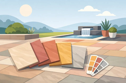 Sandstone Paving Colours Guide - Save & Pave