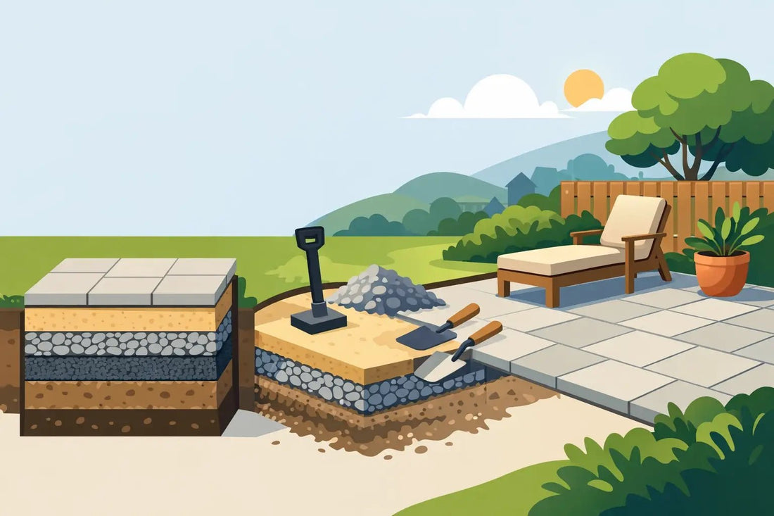 What Base for Patio Slabs Works Best in UK Gardens? - Save & Pave