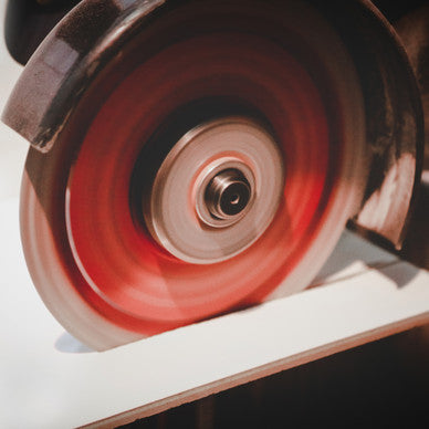 ABRACS 230mm diamond blade packaging showing suitability for concrete, brick, stone and tiles