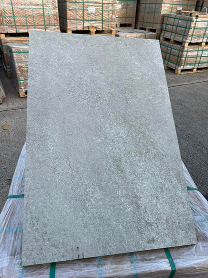     Hammer Stone Grey porcelain paving slabs 900x600x20mm