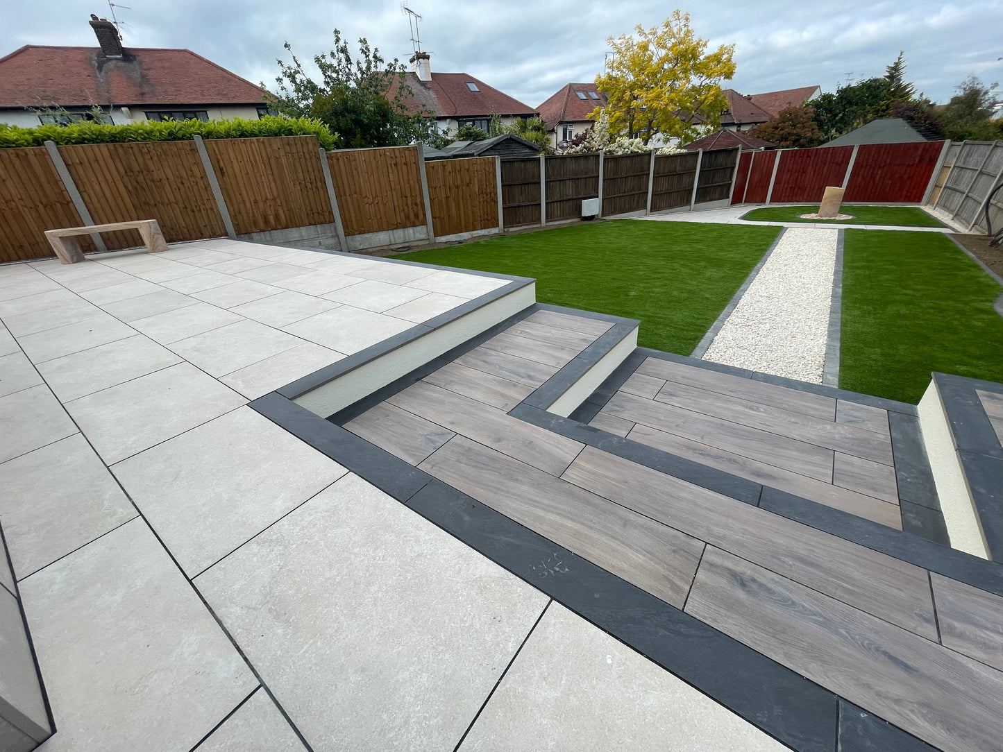 Anthracite Porcelain Planks - 150 x 900 x 20mm