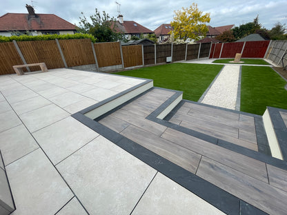 Anthracite Porcelain Planks - 150 x 900 x 20mm