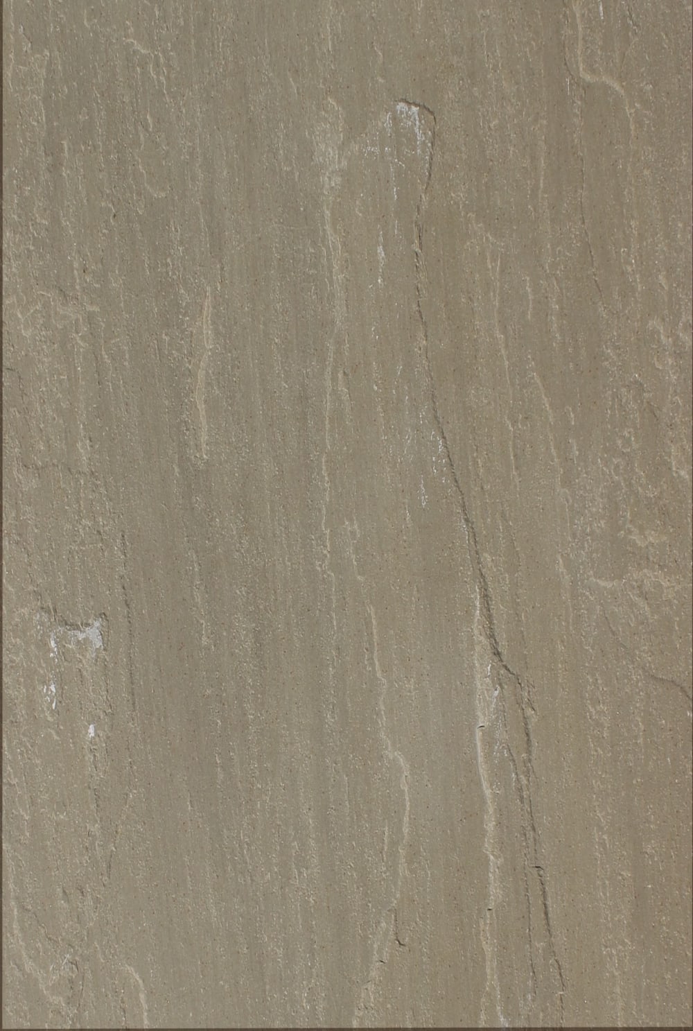 Raj Blend Indian Sandstone Paving Slab close-up showing natural riven texture and multi-tone blend of green, grey and buff colours
