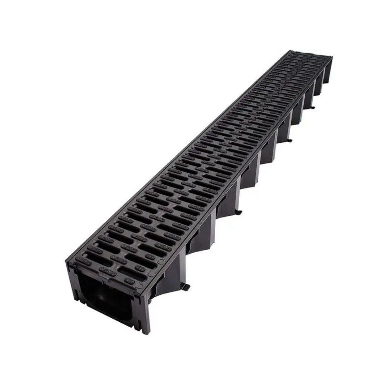 ACO Hex Drain Plastic Channel - Drain A15 Microgrip - 1m - Save & Pave