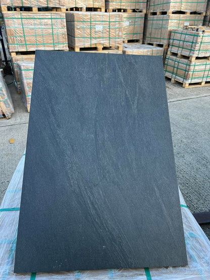     County Anthracite porcelain paving slabs 900x600x20mm