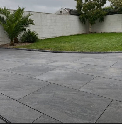 County Gris Porcelain Paving Slabs 900x600x20mm - Save & Pave