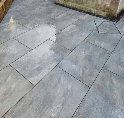 EarthCore Grey Porcelain Paving Slabs 900x600x20mm - Save & Pave