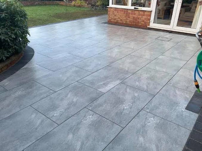 EarthCore Grey Porcelain Paving Slabs 900x600x20mm - Save & Pave