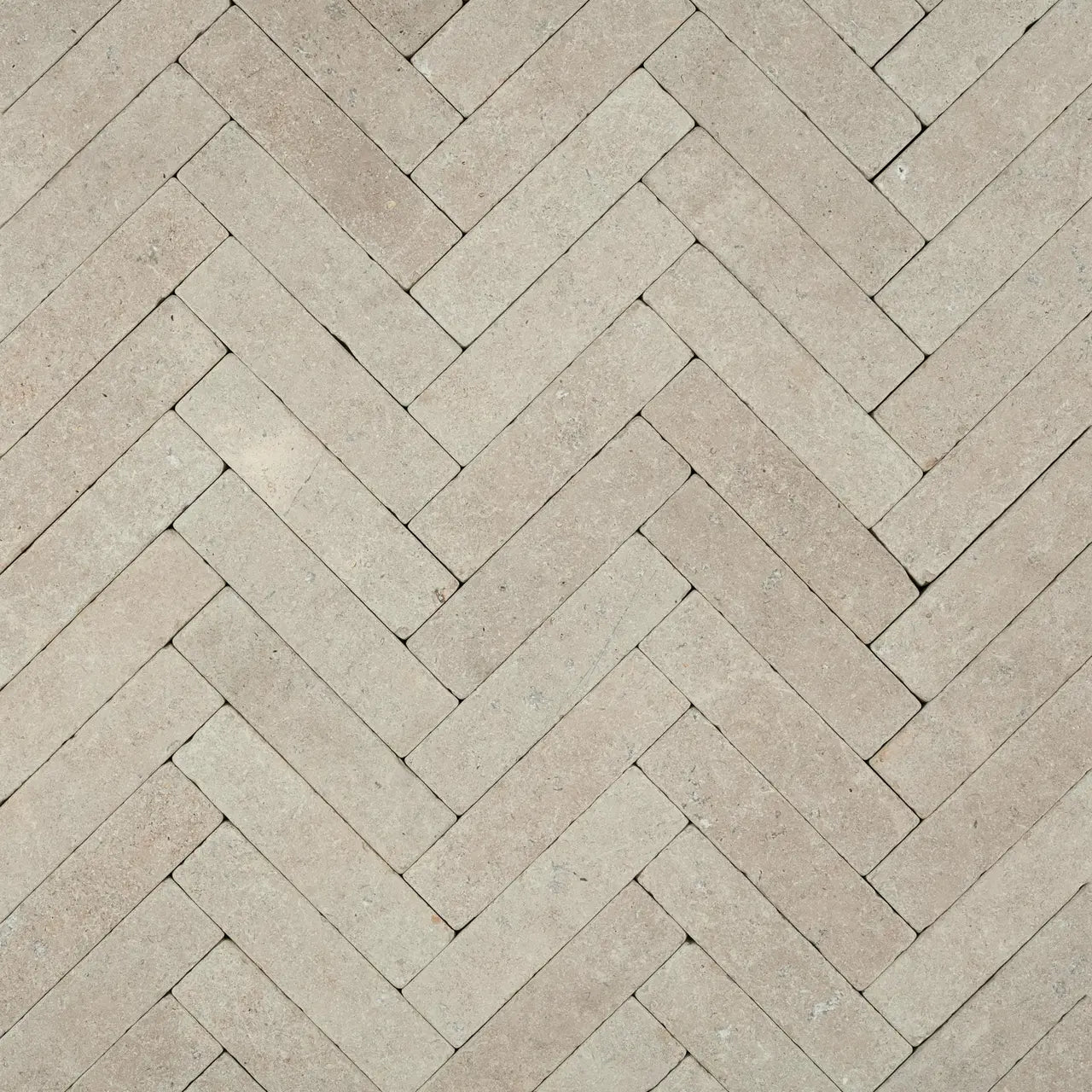 200x50x40mm Acid Tumbled Egyptian Limestone Paver – close-up showing textured tumbled finish and warm beige colour