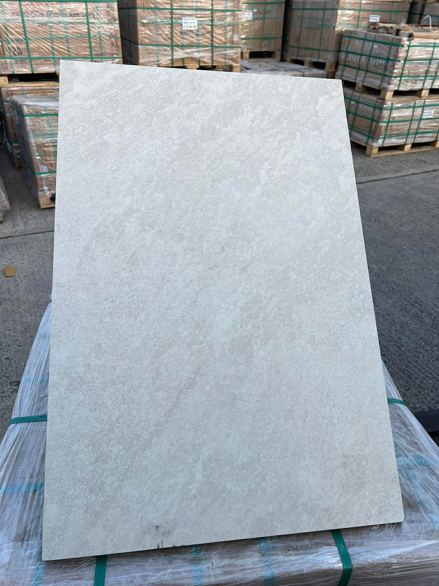 Himalayan White Porcelain Paving Slabs 900x600x20mm - Save & Pave