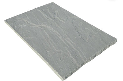 Kandla Grey Indian Sandstone Paving Slabs 900x600x20mm - Save & Pave