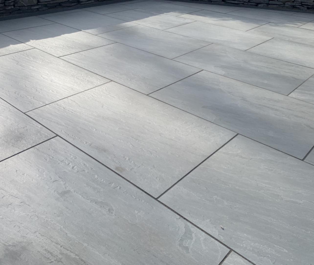 Kandla Grey Porcelain Slabs 900x600x20mm - Save & Pave