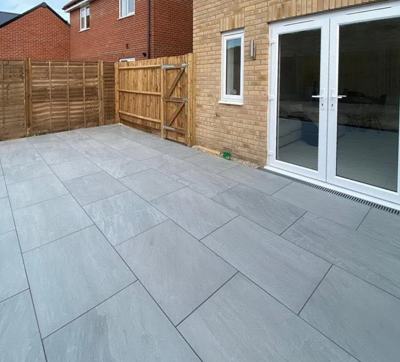 Kandla Grey Porcelain Slabs 900x600x20mm - Save & Pave