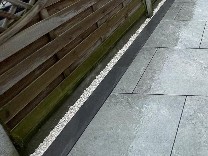 Quartz Grey Porcelain Paving Slabs 900x600x20mm - Save & Pave